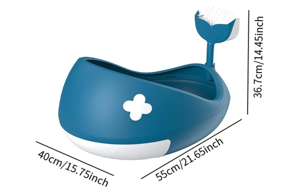 BALENA BAGNO NATURA - Lettiera di Design per Gatti