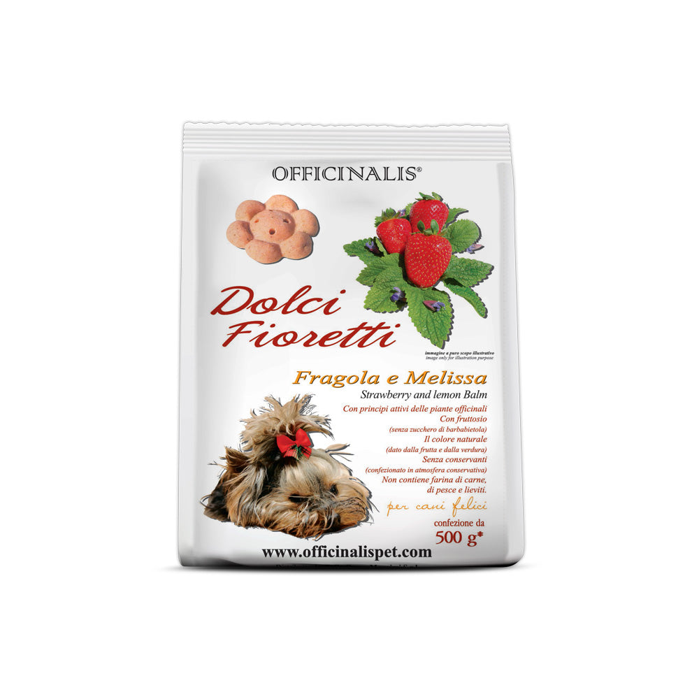 SWEET STRAWBERRY AND MELISSA FLOWERS
