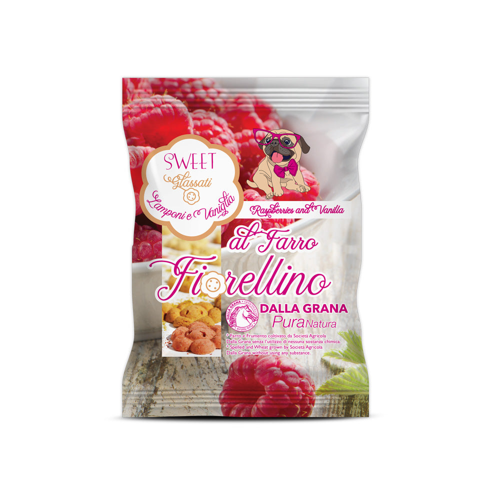 FIORELLINO AL FARRO LAMPONI E VANIGLIA
