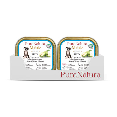 PATÉ PUPPY MAIALE E MELE