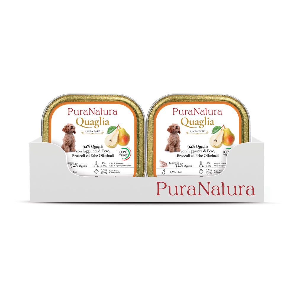 PATÉ ADULT QUAGLIA E PERA