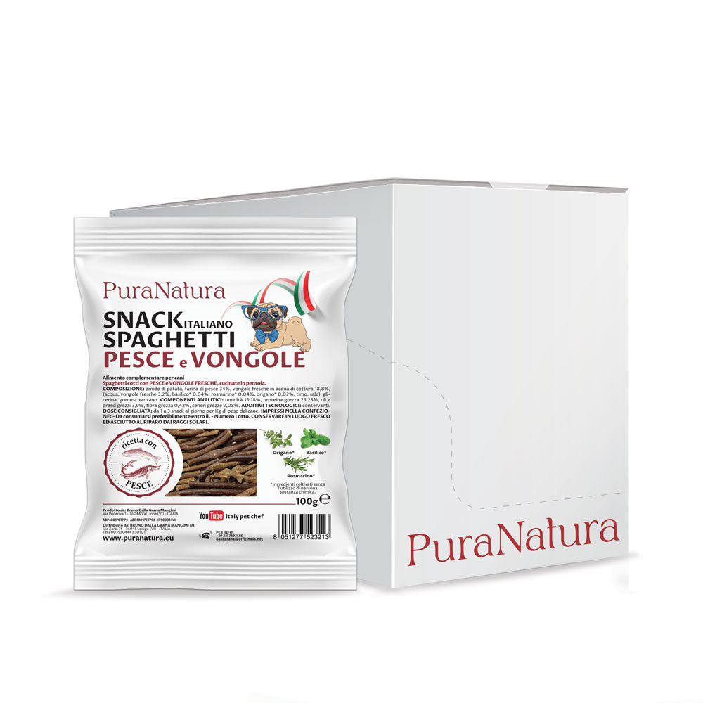 SNACK SPAGHETTI PESCE E VONGOLE