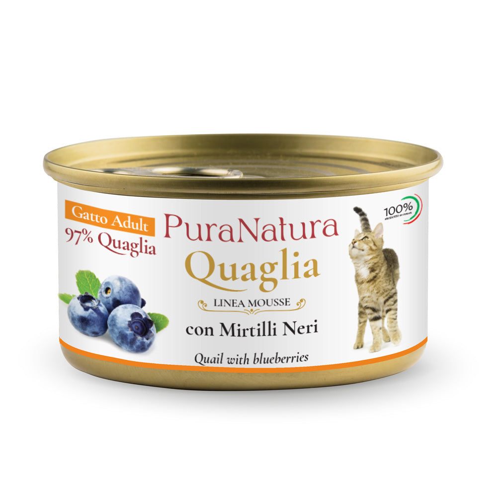 MOUSSE ADULT QUAGLIA CON MIRTILLI