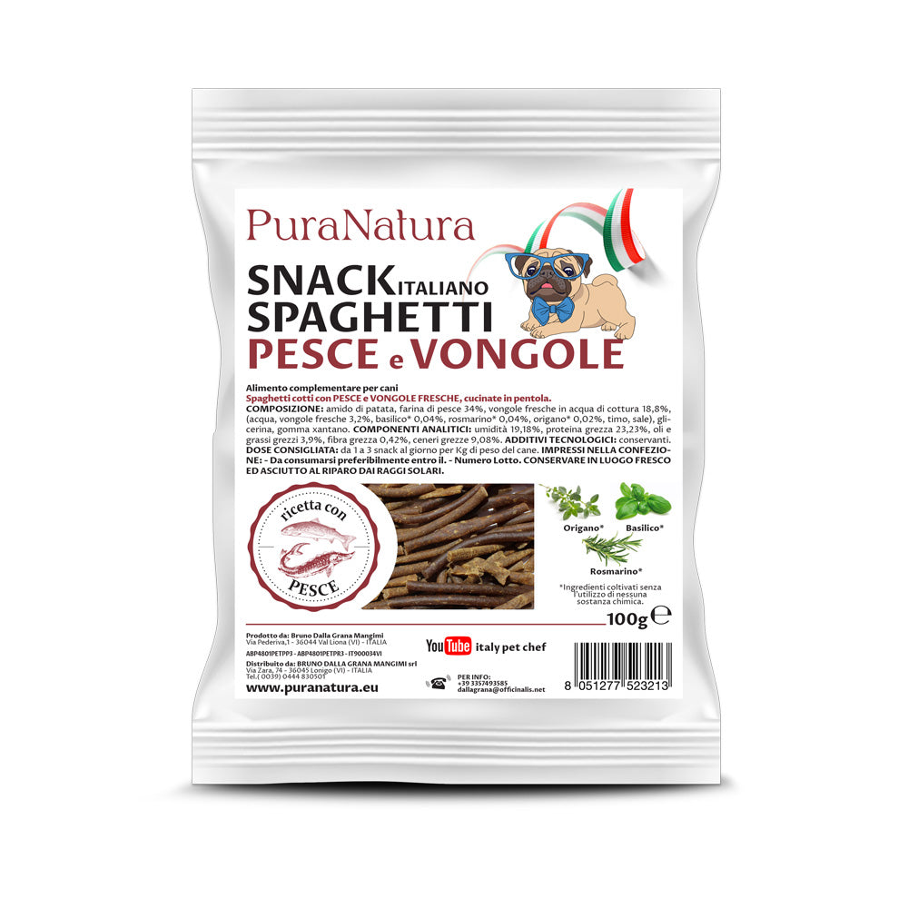 SNACK SPAGHETTI PESCE E VONGOLE