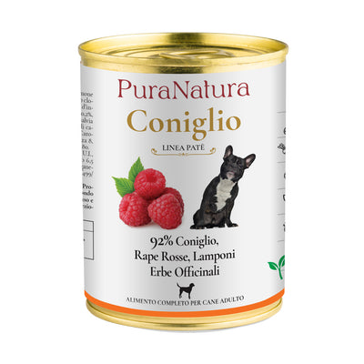 PATÉ ADULT CONIGLIO E LAMPONI