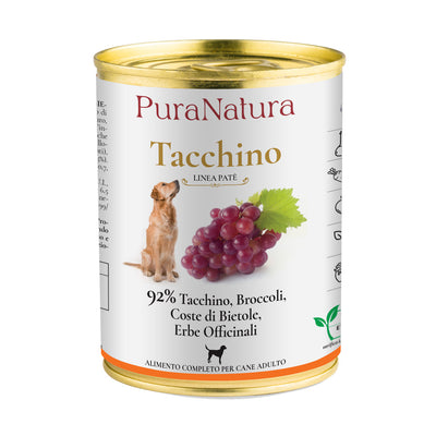 PATÉ ADULT TACCHINO E UVA