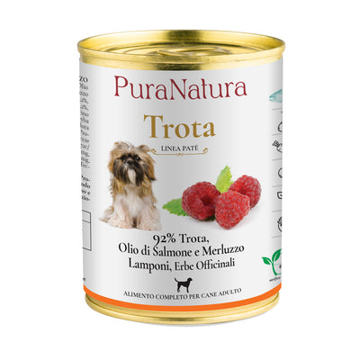 PATÉ ADULT TROTA LAMPONI