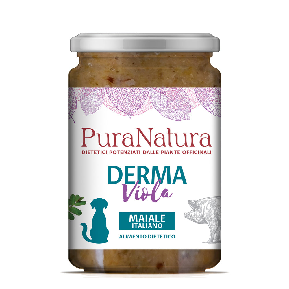 DERMA VIOLA UMIDO MAIALE - Supporto alla funzione dermica in caso di dermatosi