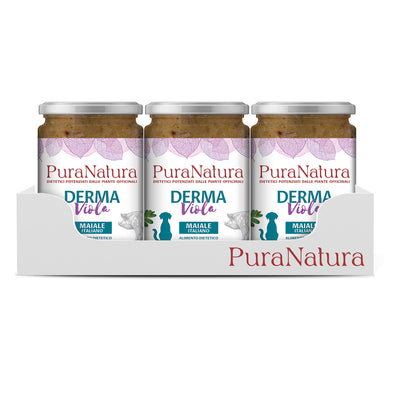 DERMA VIOLA UMIDO MAIALE - Supporto alla funzione dermica in caso di dermatosi