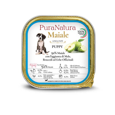 PATÉ PUPPY MAIALE E MELE